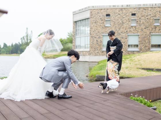 屋外ならではの演出が可能